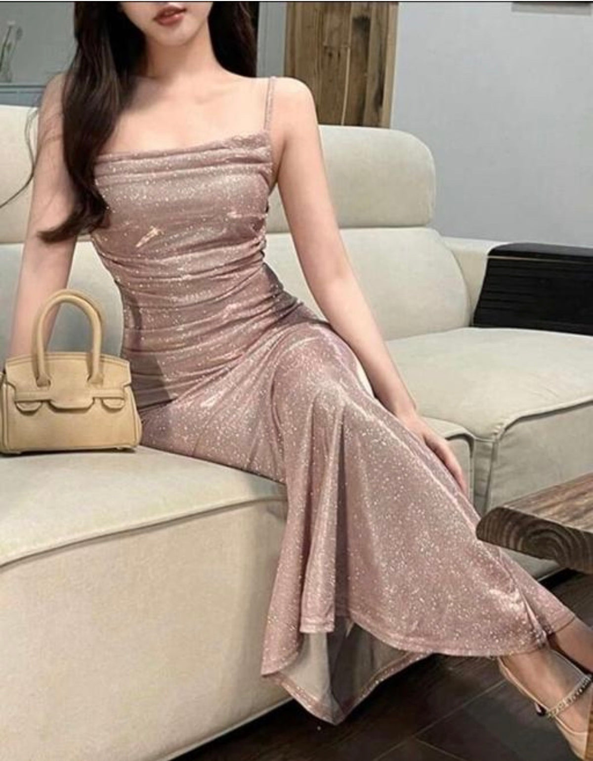 Pink heavy lycra western bodycon